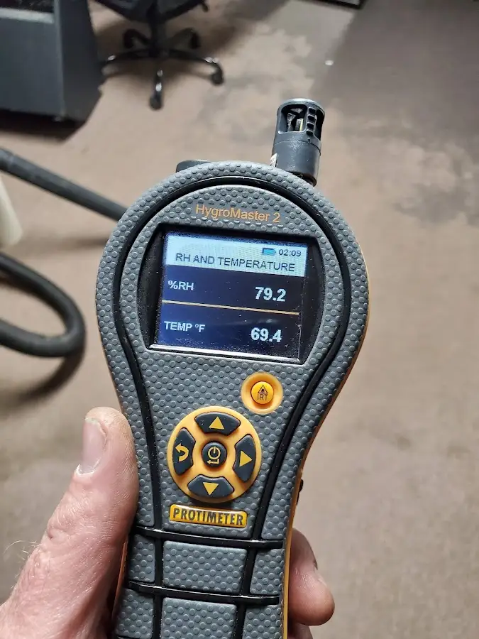 Moisture meter humidity assessment for Fire & Smoke Damage Restoration in Duncanville